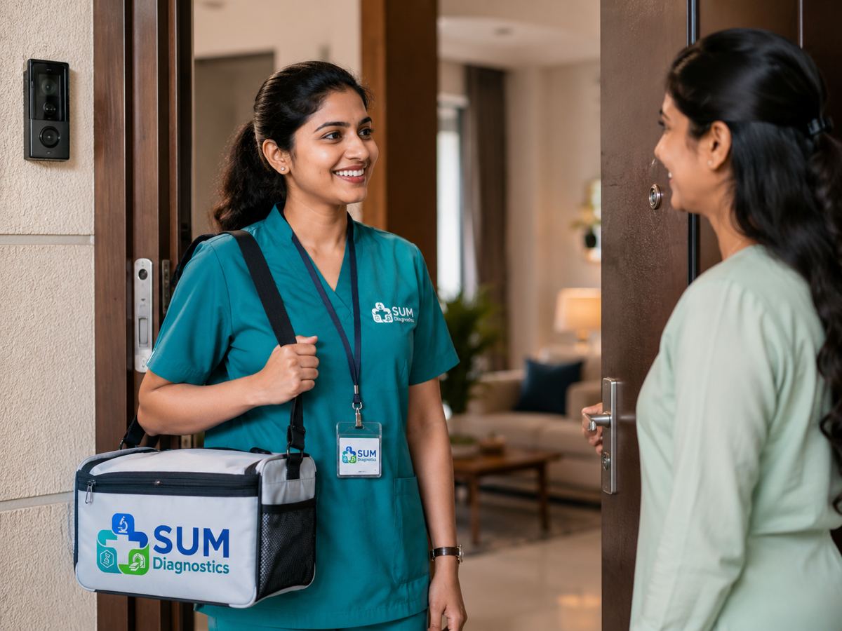 A certified SUM Care Associate at your door